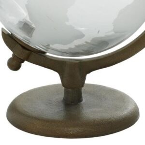 Gold Aluminum Traditional Globe