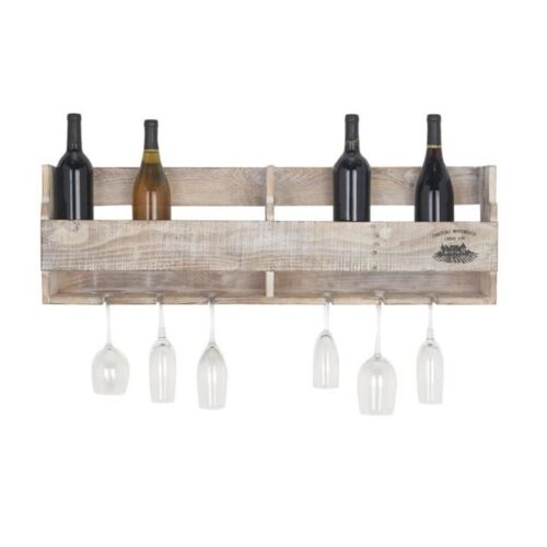 FARMHOUSE WINE SHELF