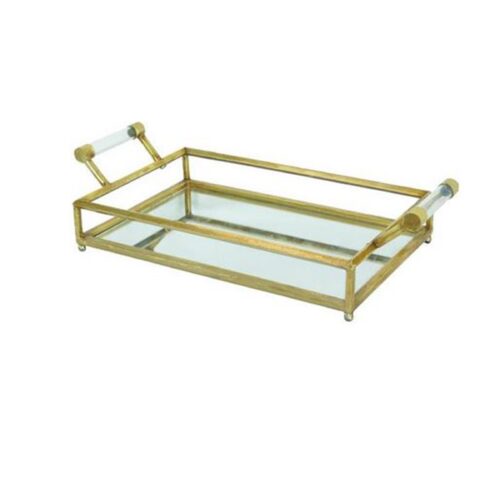 Gold Metal Glam Tray