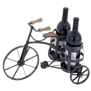 Black Metal Farmhouse Wine Holder