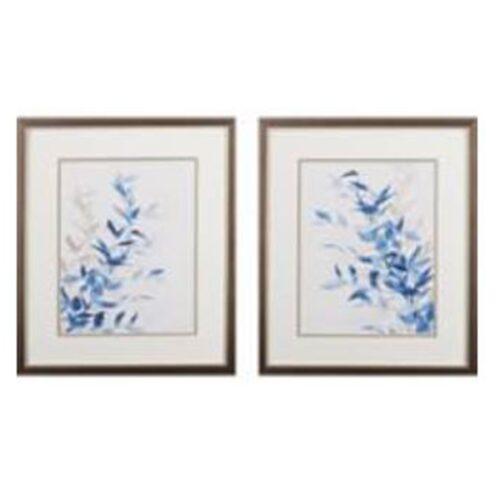 BLUE BRANCH SET OF TWO