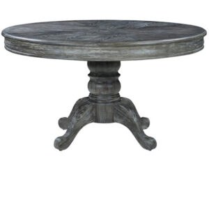 WEATHERED ASH ROUND DINNING TABLE