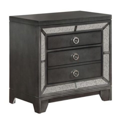 MURRO CAVIAR NIGHTSTAND