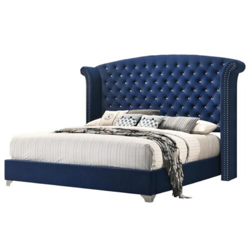 MELODY PACIFIC BLUE QUEEN BED