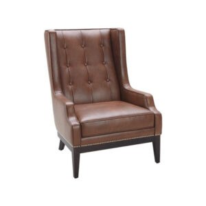 Sunpan Biblioteca Armchair – Cognac Leather