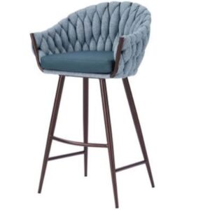 FABIAN BAR STOOL ALPINE LIGHT BLUE