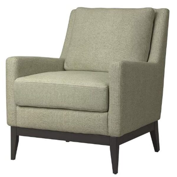 TRACK ARM UPHOLSTERED ACCENT CHAIR, SAGE GREEN