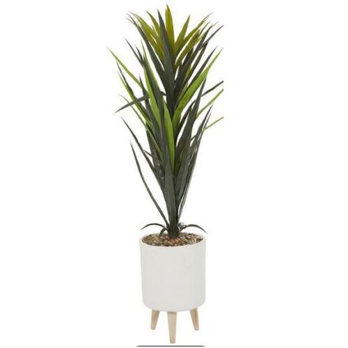 WHITE POLYETHYLENE MODERN ARTIFICIAL FOLIAGE