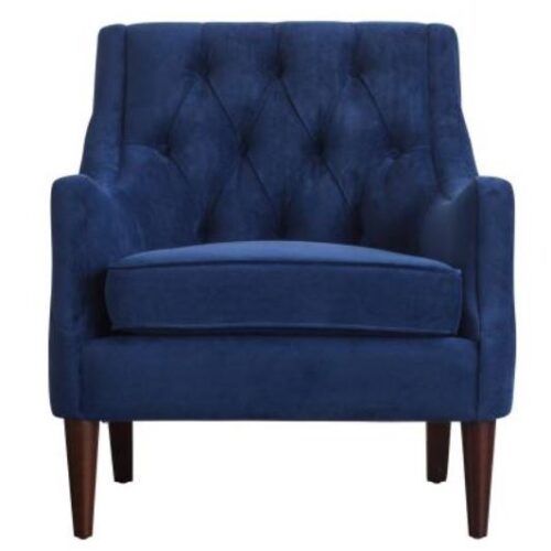 MARLENE ACCENT ARM CHAIR, BLUE