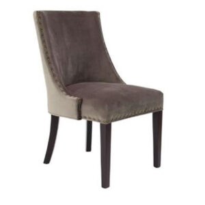 BROWN DINING CHAIR, SET OF 2