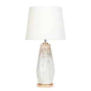 GOLD STONE GLAM TABLE LAMP