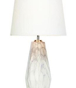 COSMOLIVING BY COSMOPOLITAN GOLD STONE GLAM TABLE LAMP