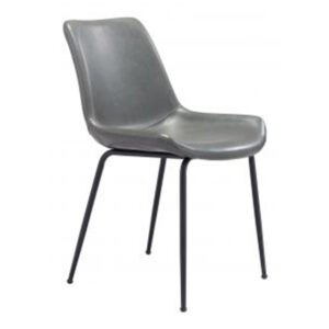 ZUO GRAY BYRON DINING CHAIR