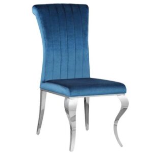 COASTER FORMAL DINING CHAIR – TEAL