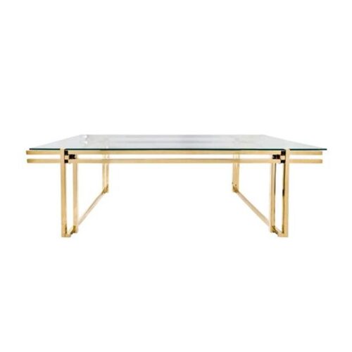 GOLD COFFEE TABLE