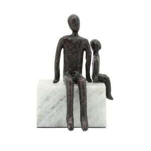 DAD AND SON SCULPTURE