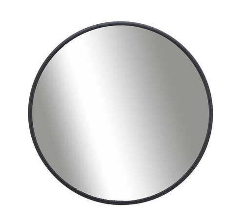 36″ ROUND MIRROR, BLACK