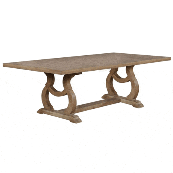 BROCKWAY TRESTLE DINING TABLE