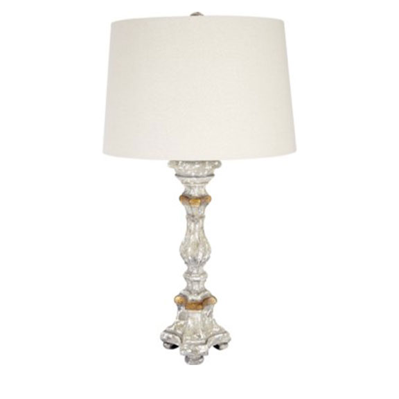 CONCORD TABLE LAMP FRENCH WHITE
