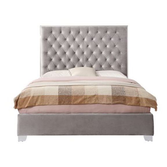 LACEY-COMPLETE KING UPHOLSTERED BED