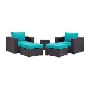 5 PC OUTDOOR SECTIONAL SET