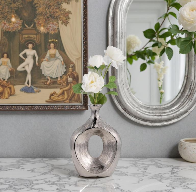 13" SCRATCHED OVAL VASE CUT-OUT - Image 2