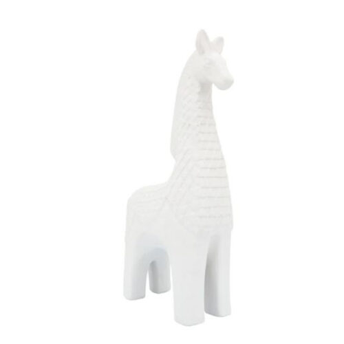 PORCELAIN, 17″ LLAMA, WHITE