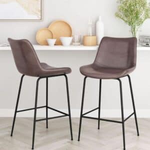 BYRON BROWN COUNTER HEIGHT CHAIR