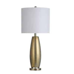 BASILE GOLD CERAMIC TABLE LAMP