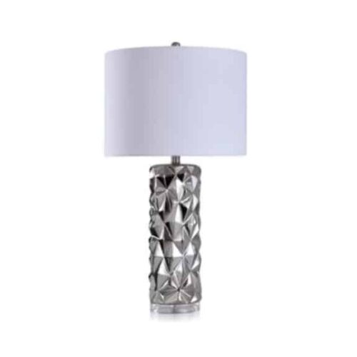 KELOWNA SILVER TABLE LAMP