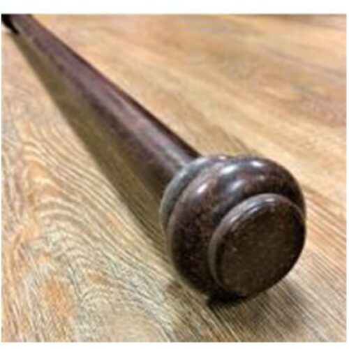 WOOD FINISH DRAPERY ROD