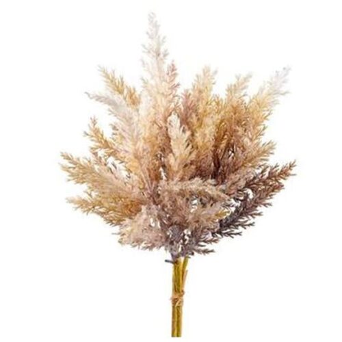 14″ PAMPAS GRASS BUNDLE X3 BEIGE