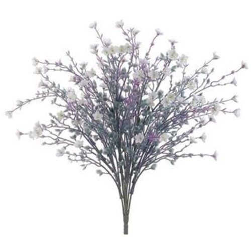 19″ MINI STAR FLOWER BUSH X10 WHITE LAVENDER