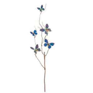 37″ BUTTERFLY SPRAY TWO TONE BLUE