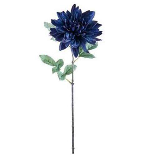 23″ DAHLIA SPRAY BLUE