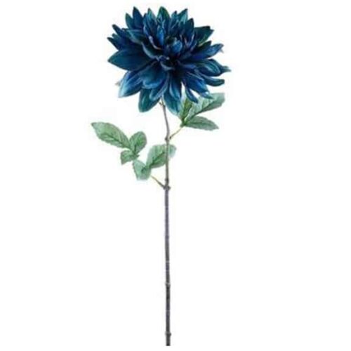 23″ DAHLIA SPRAY PEACOCK