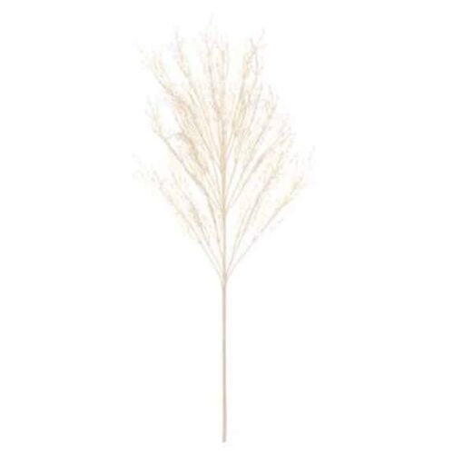 35″ FOUNTAIN GRASS SPRAY IVORY