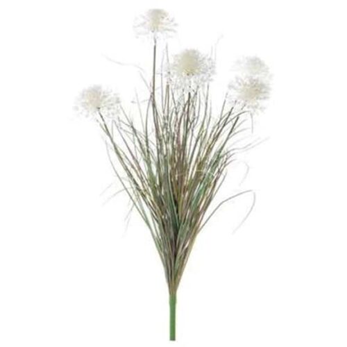 27.5″ DANDELION GRASS SPRAY BEIGE GREEN