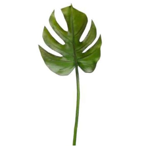 23″ SPLIT PHILODENDRON LEAF SPRAY GREEN BURGUNDY