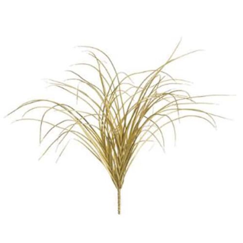 20″ METALLIC GRASS SPRAY GOLD