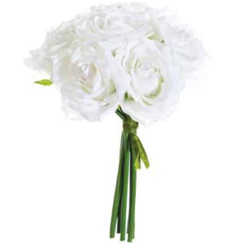 ROSE BOUQUET X7, WHITE