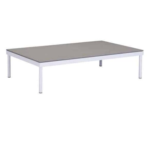 MAYA COFFEE TABLE WHITE & GRANITE