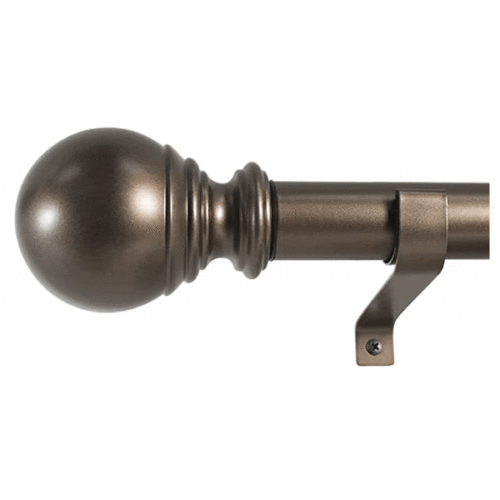 DECOPOLITAN BALL SINGLE BRONZE ROD 18″-36″