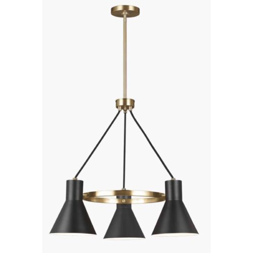 TOWNER 3 LIGHT CHANDELIER