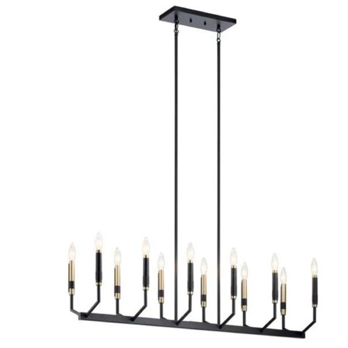 ARMAND 12 LIGHT LINEAR CHANDELIER