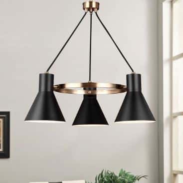TOWNER 3 LIGHT CHANDELIER