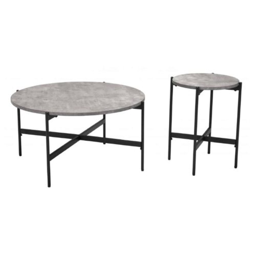 MALO COFFEE TABLE SET, GRAY