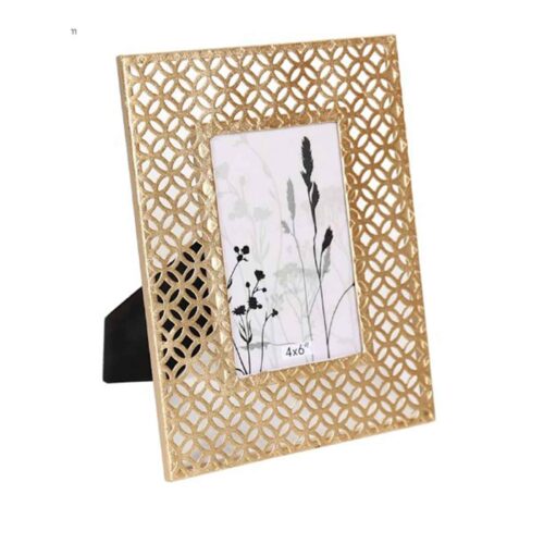 Geometric Metal Photo Frame