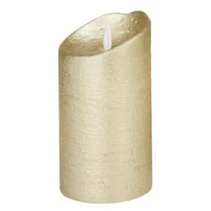 GOLD WAX FLAMELESS CANDLE