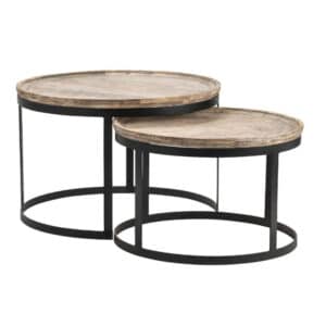 TRAYMORE COCKTAIL NESTING TABLES